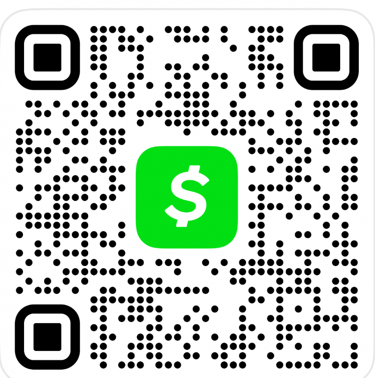 Cash App QR code for $PUREONELABS